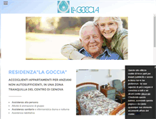 Tablet Screenshot of lagocciaanziani.com